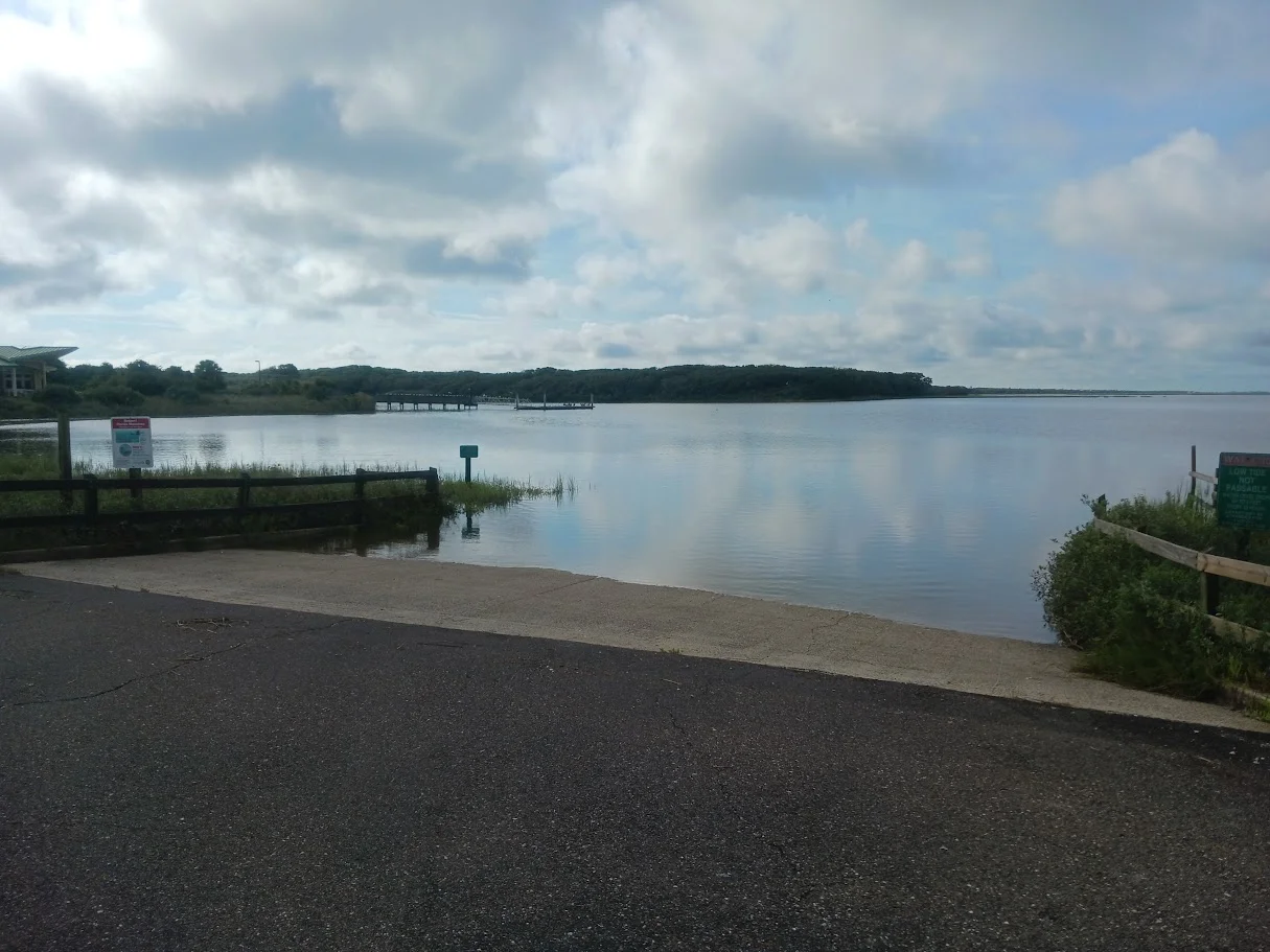 boat ramp along guana river, ponte vedra